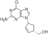 chemical structure of Avacavir intermediate 136522-33-3